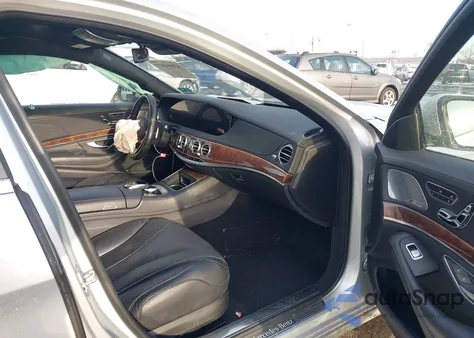 2018 Mercedes-Benz S 450 4Matic из США, поврежденный, VIN WDDUG6EB5JA348792